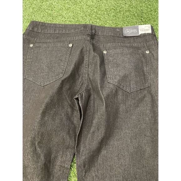 Womens City Streets NWT Black Rinse Size 13 Stretch Jeans - Picture 9 of 10